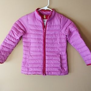 Lands end down light weight jacket